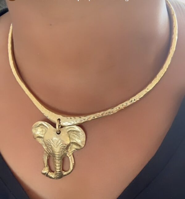 Collier éléphant Kenya version 1 – Image 2