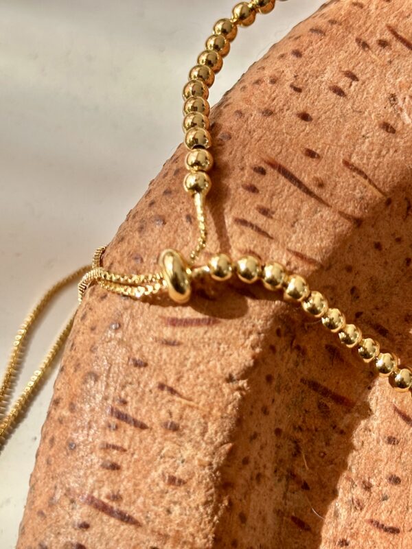 Chaine cauri strass – Image 3
